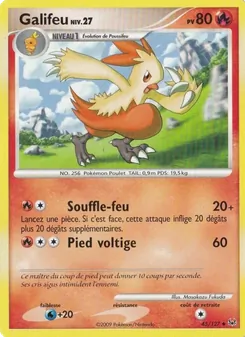 Carte Pokémon Galifeu 45 — Platine