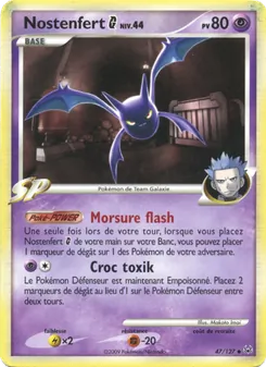 Carte Pokémon Nostenfert  47 — Platine