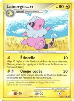 Carte Pokémon Lainergie 48