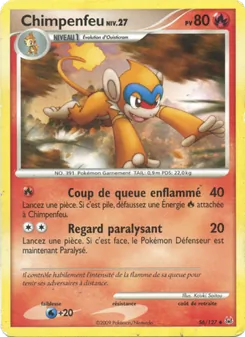 Carte Pokémon Chimpenfeu 56