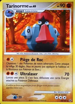 Carte Pokémon Tarinorme 60
