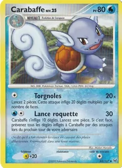 Carte Pokémon Carabaffe 65