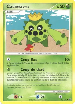 Carte Pokémon Cacnea 67