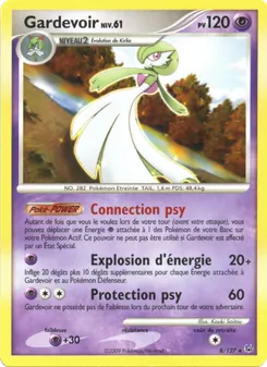 Carte Pokémon Gardevoir 8 — Platine