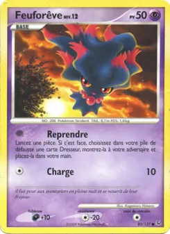 Carte Pokémon Feuforêve 83 — Platine
