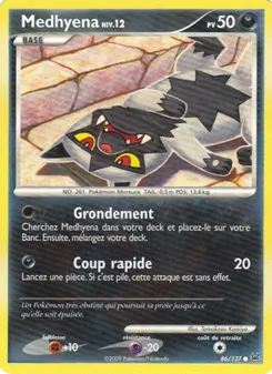 Carte Pokémon Medhyena 86 — Platine