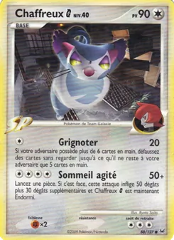 Carte Pokémon Chaffreux  88 — Platine