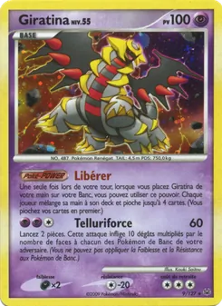 Carte Pokémon Giratina 9 — Platine