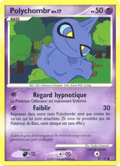 Carte Pokémon Polychombr 92 — Platine