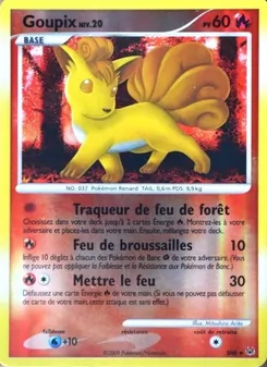 Carte Pokémon Goupix SH6 — Platine