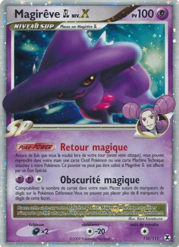 Carte Pokémon Magirêve  Niv. X 110/111 de l'extension Rivaux Émergeants