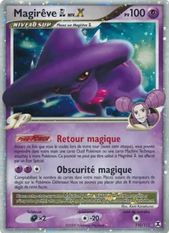 Carte Pokémon Magirêve  Niv. X 110 — Rivaux Émergeants