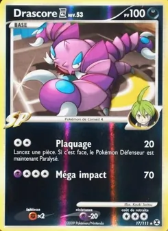 Carte Pokémon Drascore  Niv. 53 17 — Rivaux Émergeants