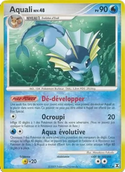 Carte Pokémon Aquali Niv. 48 34 — Rivaux Émergeants