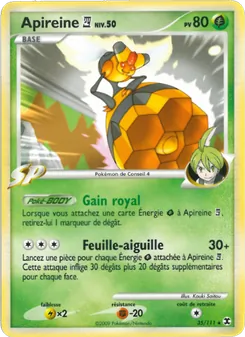 Carte Pokémon Apireine  Niv. 50 35 — Rivaux Émergeants