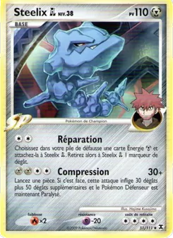 Carte Pokémon Steelix  Niv. 38 51 — Rivaux Émergeants