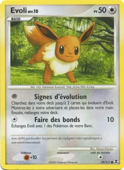 Carte Pokémon Evoli Niv. 10 59 — Rivaux Émergeants