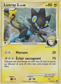 Carte Pokémon Luxray  Niv. 48 9 — Rivaux Émergeants