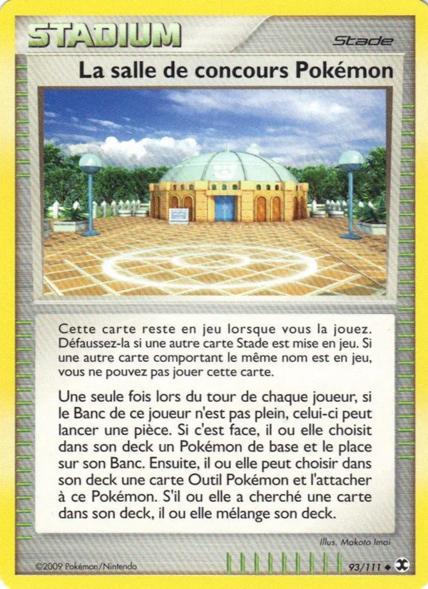 Carte Pokémon La salle de concours Pokémon 93/111 de l'extension Rivaux Émergeants