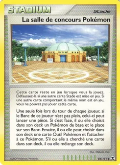 Carte Pokémon La salle de concours Pokémon 93 — Rivaux Émergeants