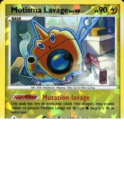 Carte Pokémon Motisma Lavage Niv. 46 RT5 — Rivaux Émergeants