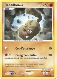 Carte Pokémon Racaillou 105 — Vainqueurs Suprêmes