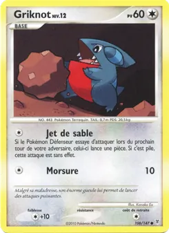 Carte Pokémon Griknot 106 — Vainqueurs Suprêmes