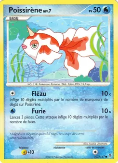 Carte Pokémon Poissirène 107 — Vainqueurs Suprêmes