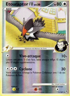 Carte Pokémon Etouraptor  11