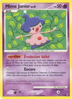Carte Pokémon Mime Junior 115 — Vainqueurs Suprêmes