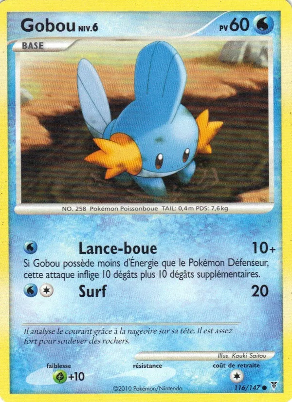 Carte Pokémon Gobou 116/147 de l'extension Vainqueurs Suprêmes
