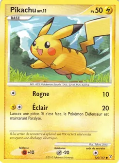 Carte Pokémon Pikachu 120 — Vainqueurs Suprêmes