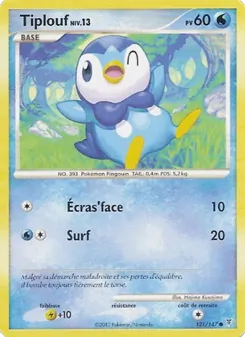 Carte Pokémon Tiplouf 121 — Vainqueurs Suprêmes