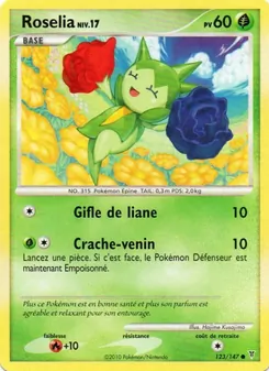 Carte Pokémon Roselia 123 — Vainqueurs Suprêmes