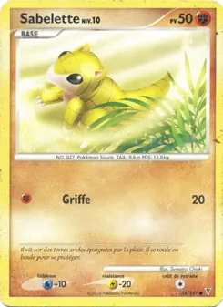 Carte Pokémon Sabelette 124 — Vainqueurs Suprêmes