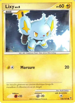 Carte Pokémon Lixy 126