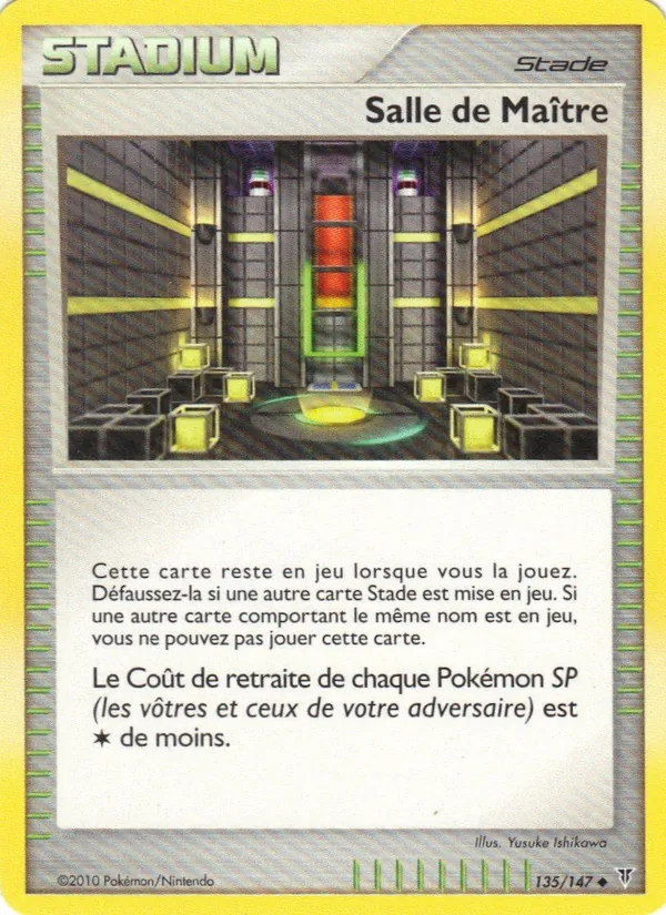 Carte Pokémon Salle de Maître 135/147 de l'extension Vainqueurs Suprêmes