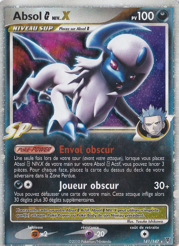 Carte Pokémon Absol  141/147 de l'extension Vainqueurs Suprêmes