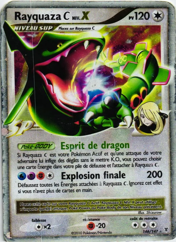 Carte Pokémon Rayquaza  146/147 de l'extension Vainqueurs Suprêmes