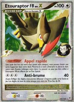 Carte Pokémon Etouraptor  147 — Vainqueurs Suprêmes