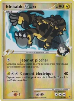 Carte Pokémon Elekable  4 — Vainqueurs Suprêmes