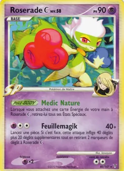 Carte Pokémon Roserade  40