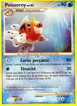 Carte Pokémon Poissoroy 43
