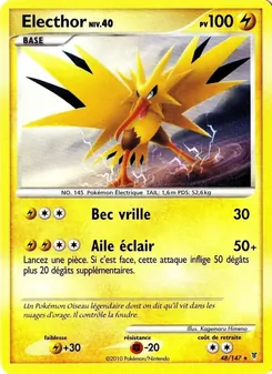 Carte Pokémon Electhor 48 — Vainqueurs Suprêmes