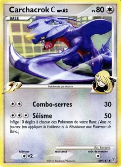 Carte Pokémon Carchacrok  60 — Vainqueurs Suprêmes