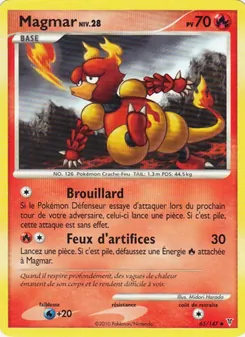 Carte Pokémon Magmar 65 — Vainqueurs Suprêmes