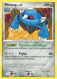 Carte Pokémon Metang 69