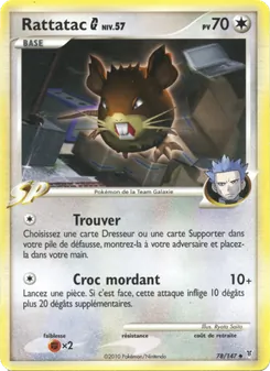 Carte Pokémon Rattatac  78 — Vainqueurs Suprêmes