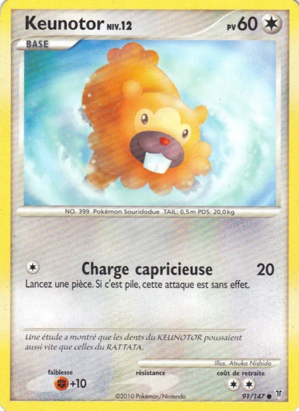 Carte Pokémon Keunotor 91/147 de l'extension Vainqueurs Suprêmes