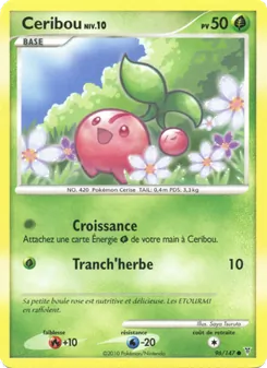 Carte Pokémon Ceribou 96 — Vainqueurs Suprêmes
